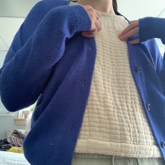 Super soft royal blue cardigan - Picture 4 of 4